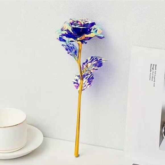 1pc Immortal Golden Roses, A Perfect Gift For Your Love - Picture 9 of 10